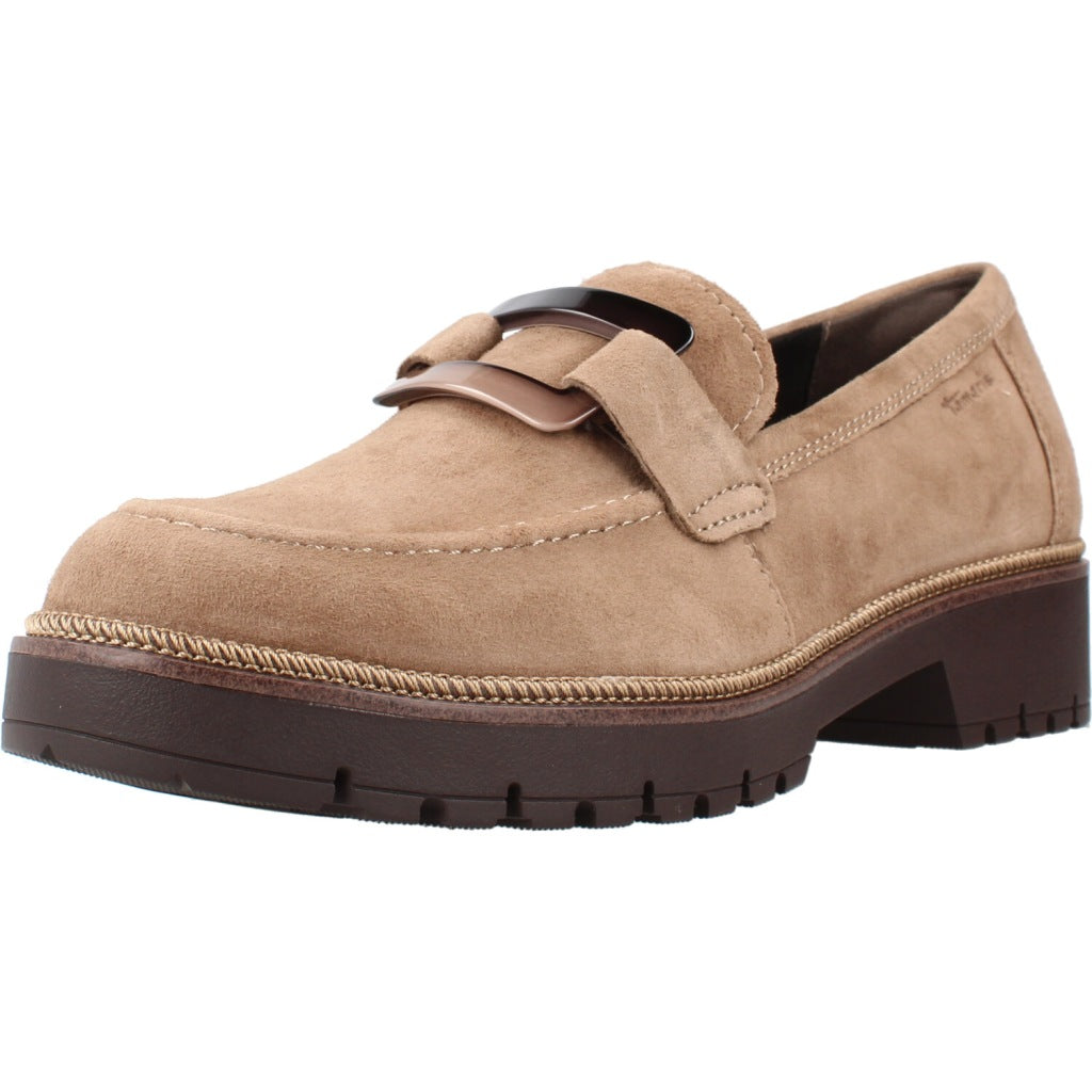 TAMARIS   MOCASINES en color TAUPE  (1)
