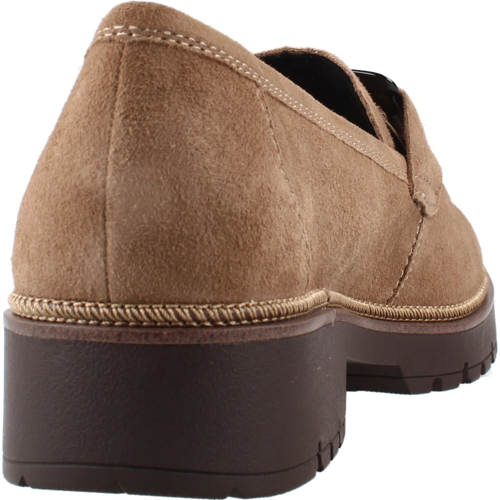 TAMARIS   MOCASINES en color TAUPE  (3)
