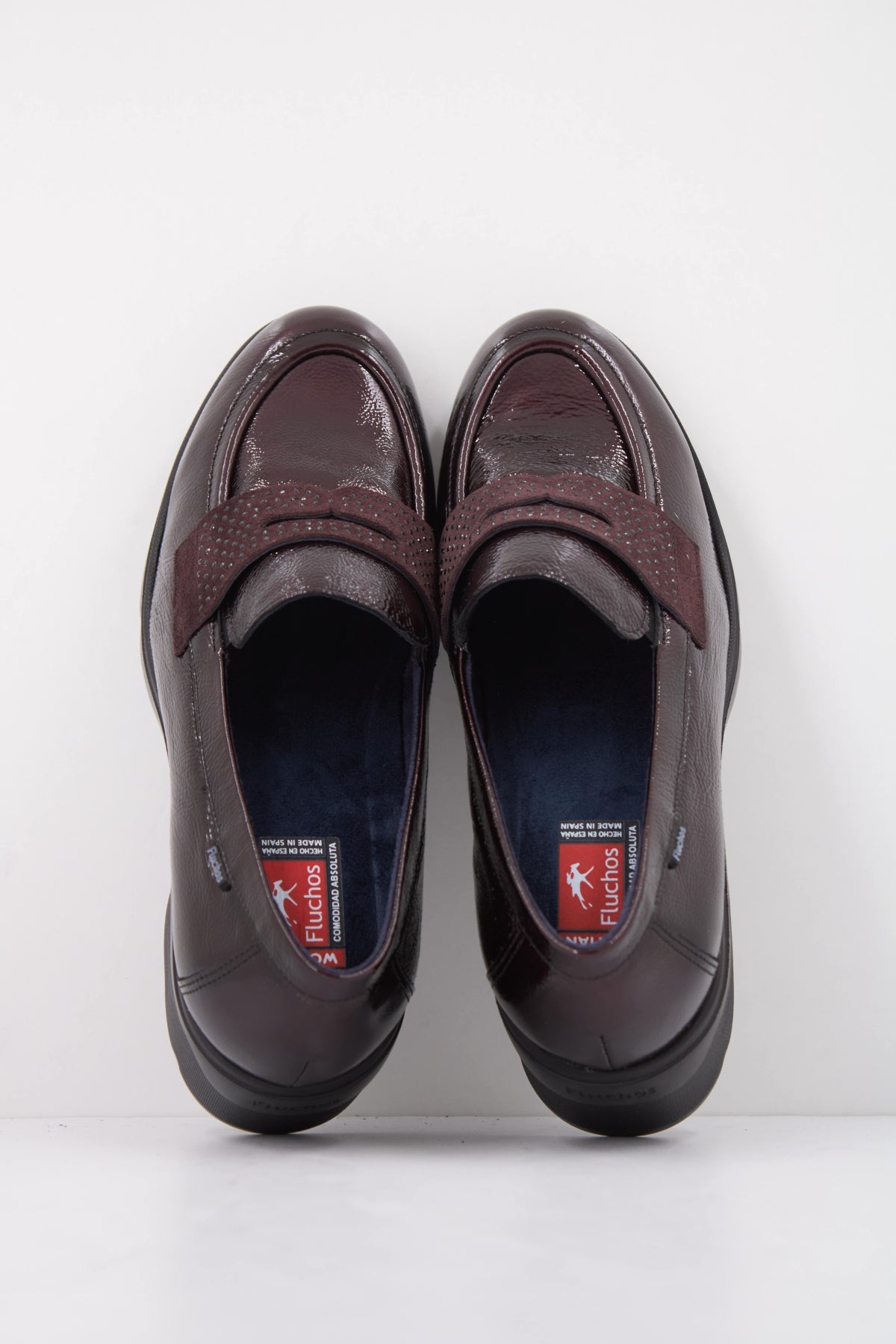FLUCHOS F NAPLACK CALF B en color BURDEOS  (3)