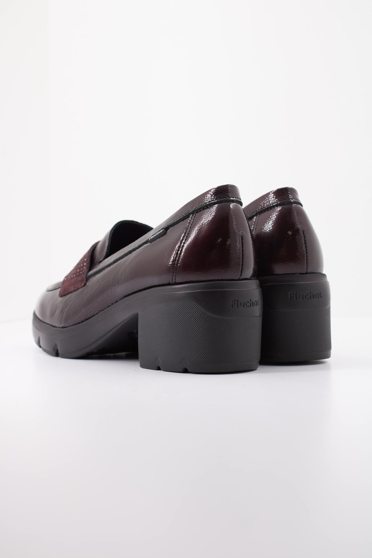 FLUCHOS F NAPLACK CALF B en color BURDEOS  (4)