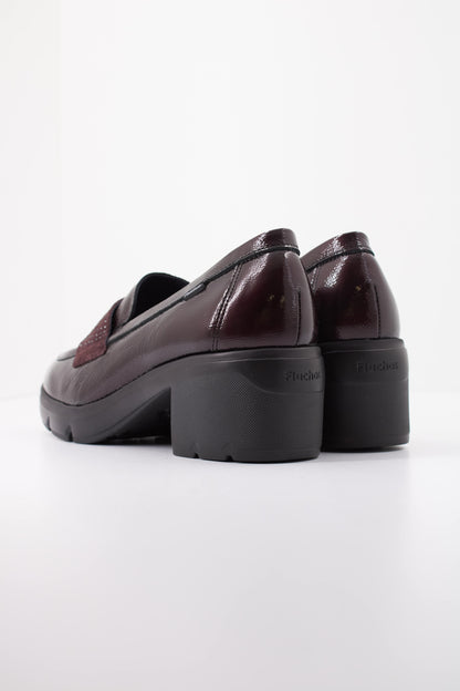 FLUCHOS F NAPLACK CALF B en color BURDEOS  (4)