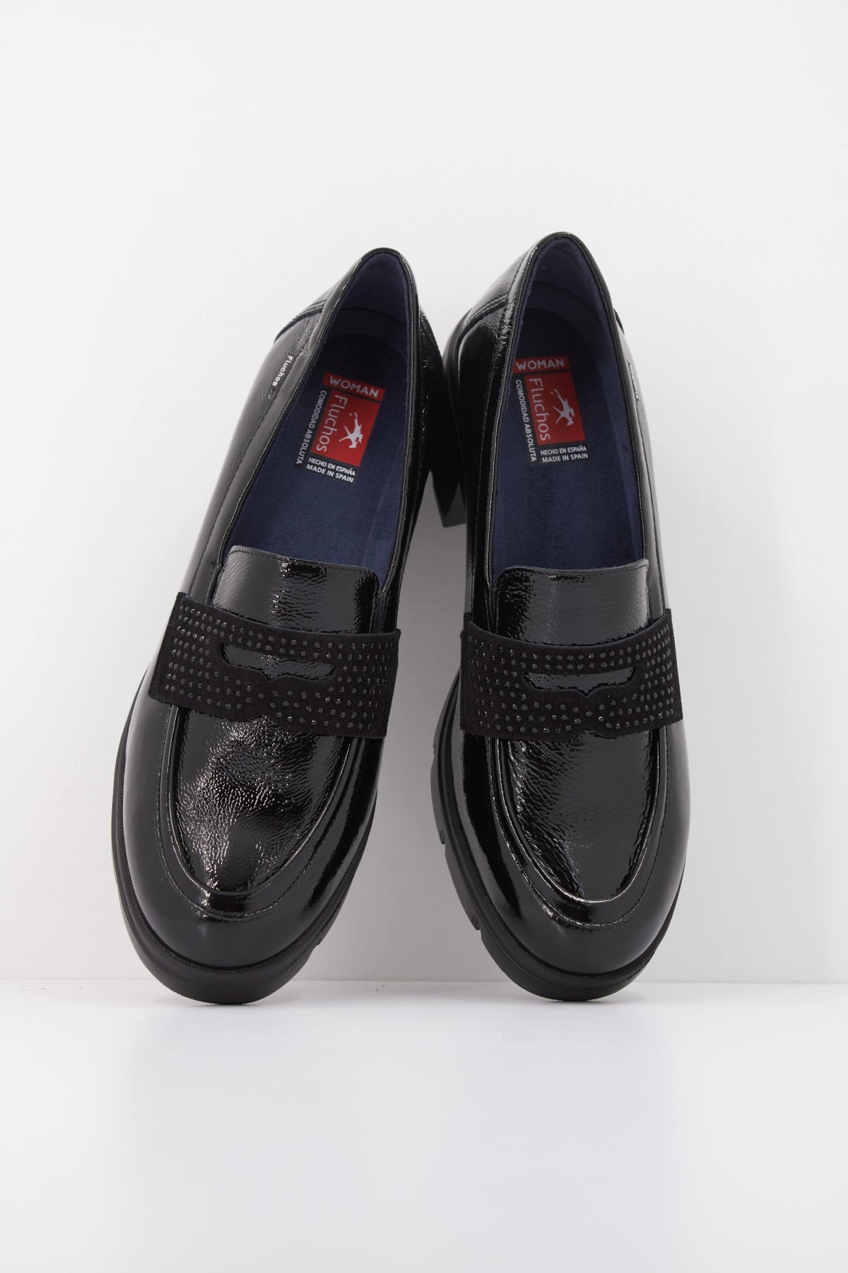 FLUCHOS F NAPLACK CALF N en color NEGRO  (3)
