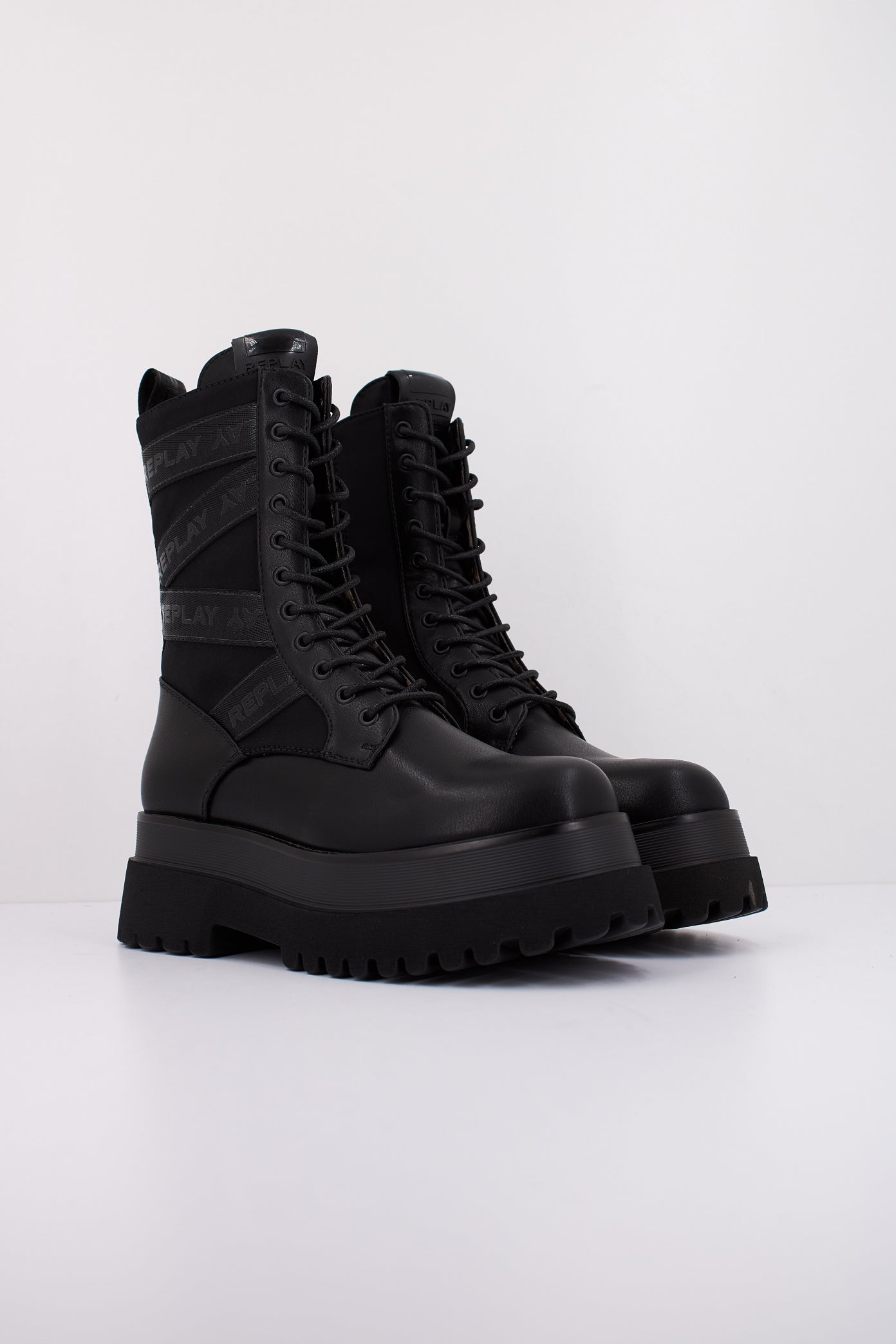 REPLAY ANY STRIPE en color BLACK  (2)