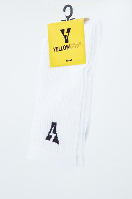 YELLOW THUNDER SOCKS en color BLANCO  (4)