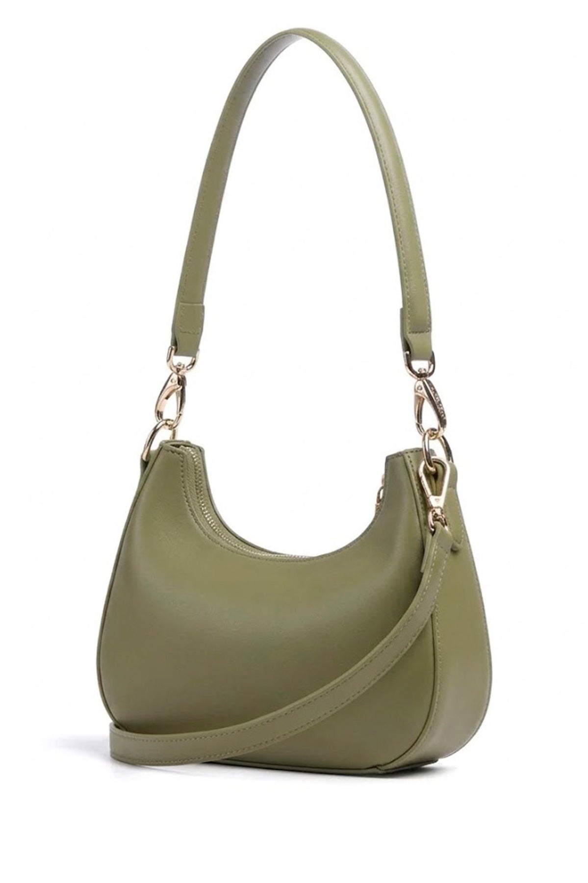 VALENTINO BAGS ZERO RE en color OLIVA  (2)