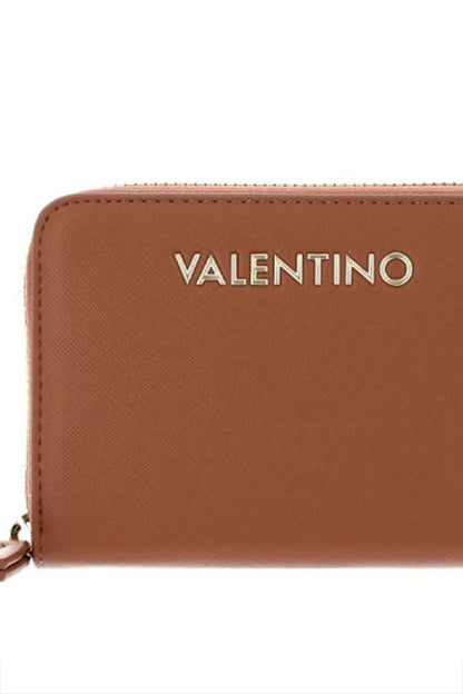 VALENTINO BAGS LADY SYNTHETIC WALLE en color CUOIO  (3)