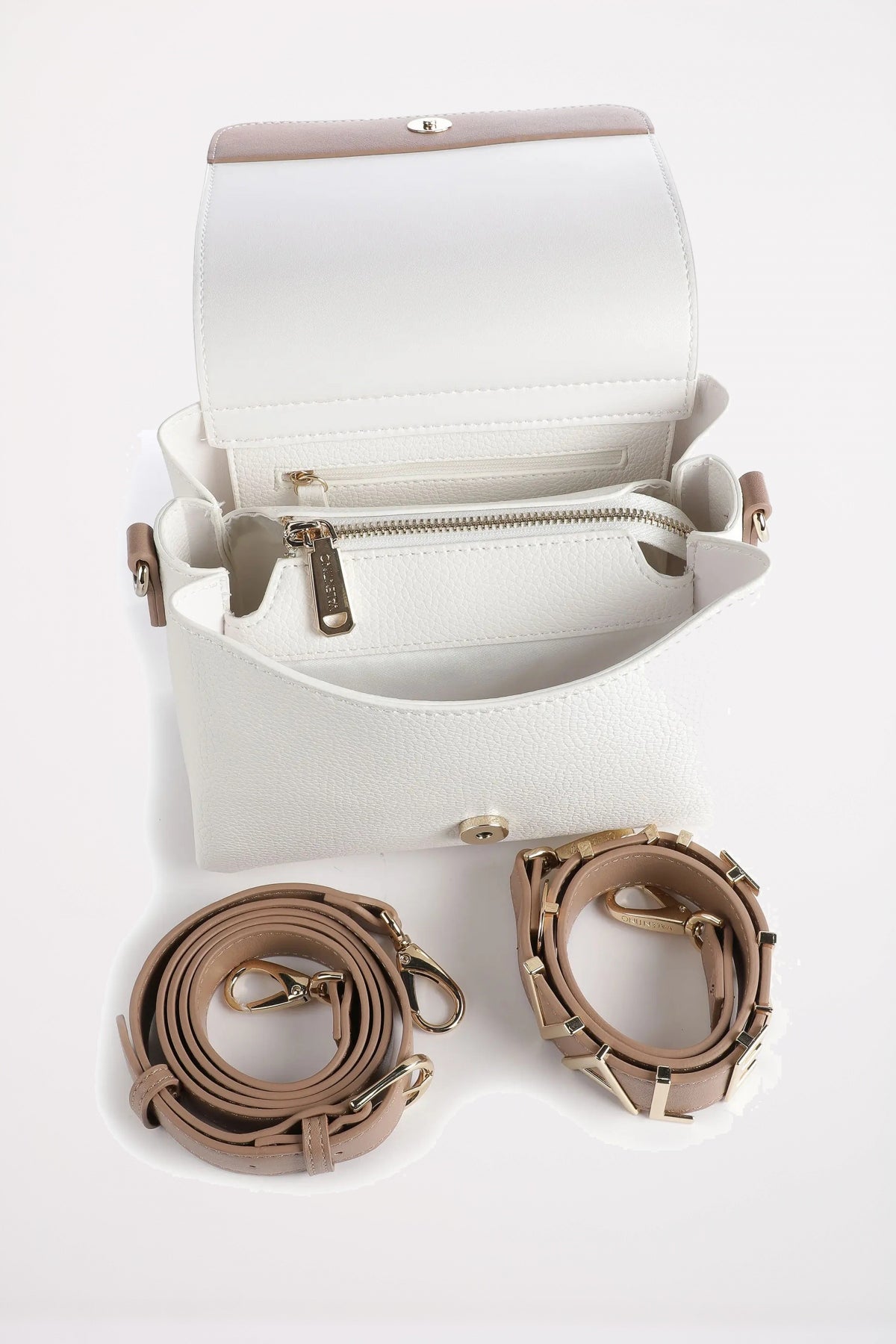 VALENTINO BAGS CARTELLA ALEXIA en color BIANCO  (4)