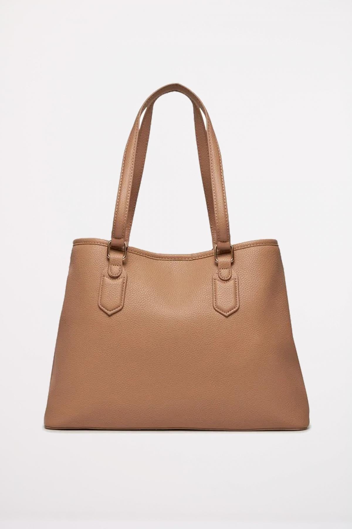 VALENTINO BAGS SHOPPING BRIXTON en color BEIGE  (3)