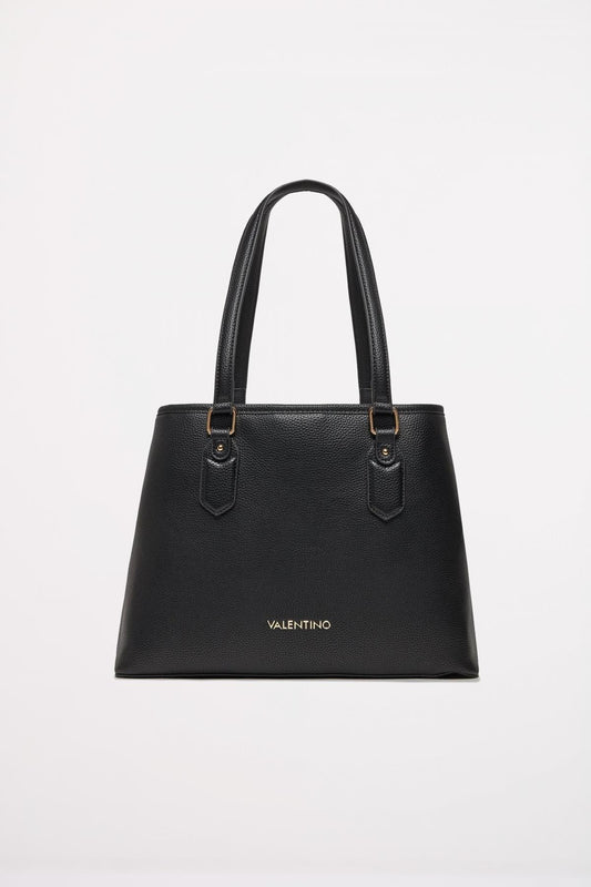 VALENTINO BAGS SHOPPING BRIXTON en color NERO  (1)