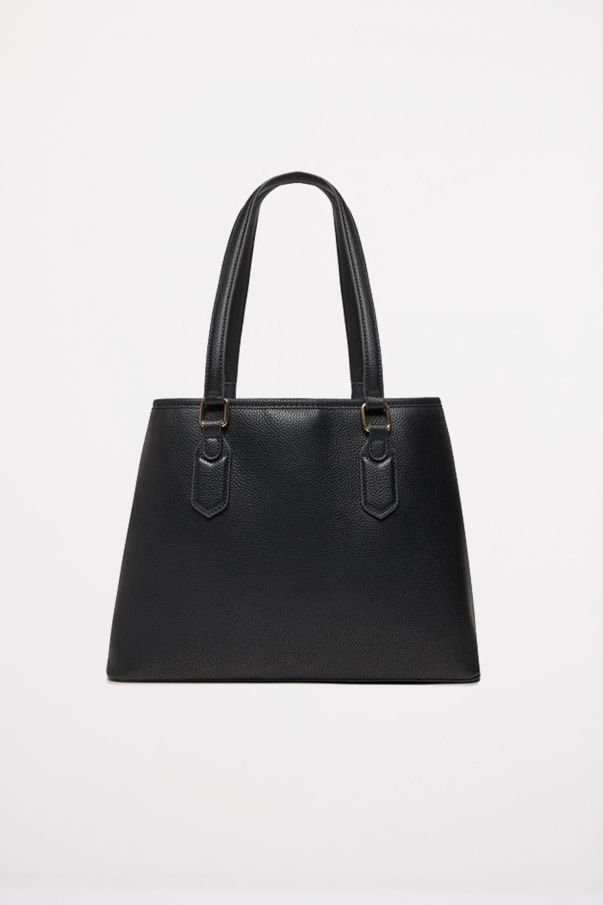 VALENTINO BAGS SHOPPING BRIXTON en color NERO  (3)