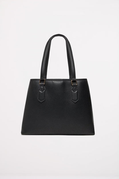 VALENTINO BAGS SHOPPING BRIXTON en color NERO  (3)