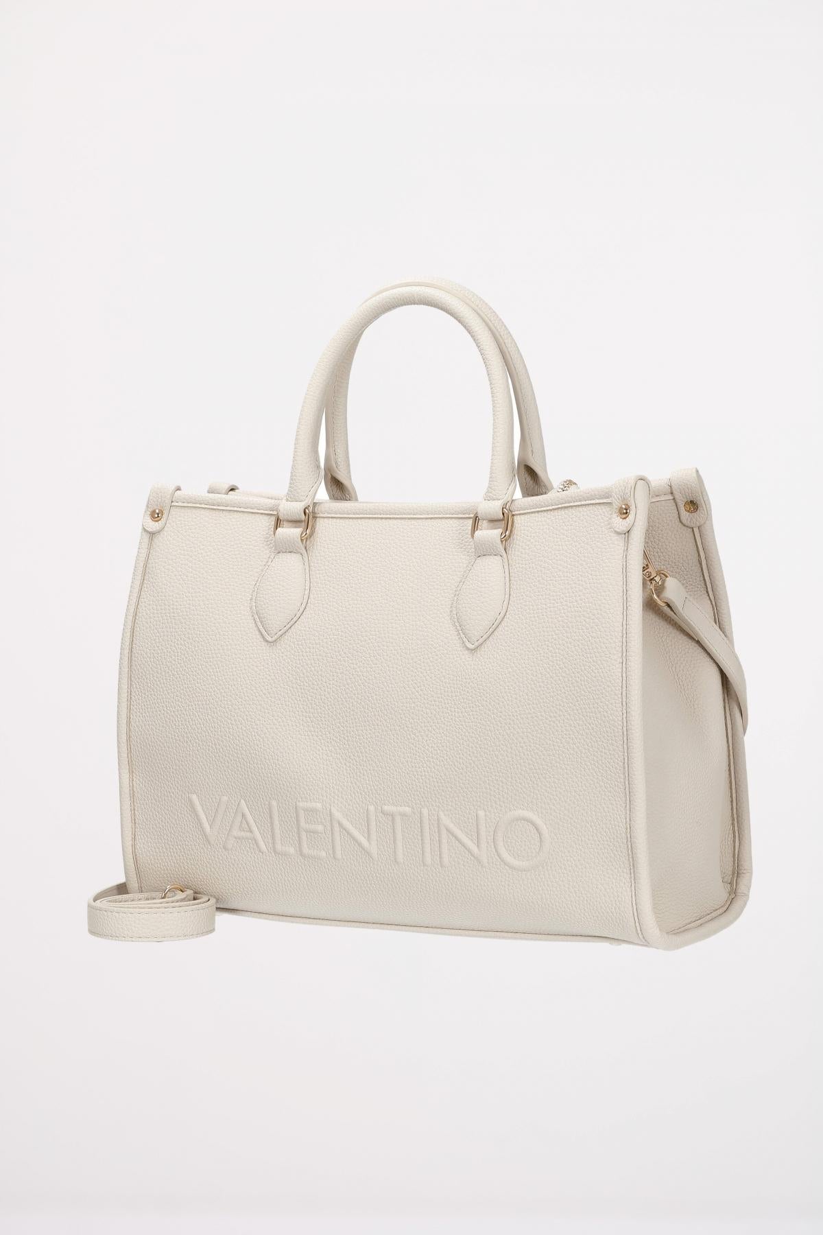 VALENTINO BAGS RISED RE en color ECRU  (2)