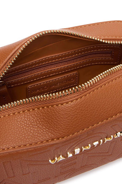 VALENTINO BAGS TASCAPANE PANSY en color CUOIO  (4)