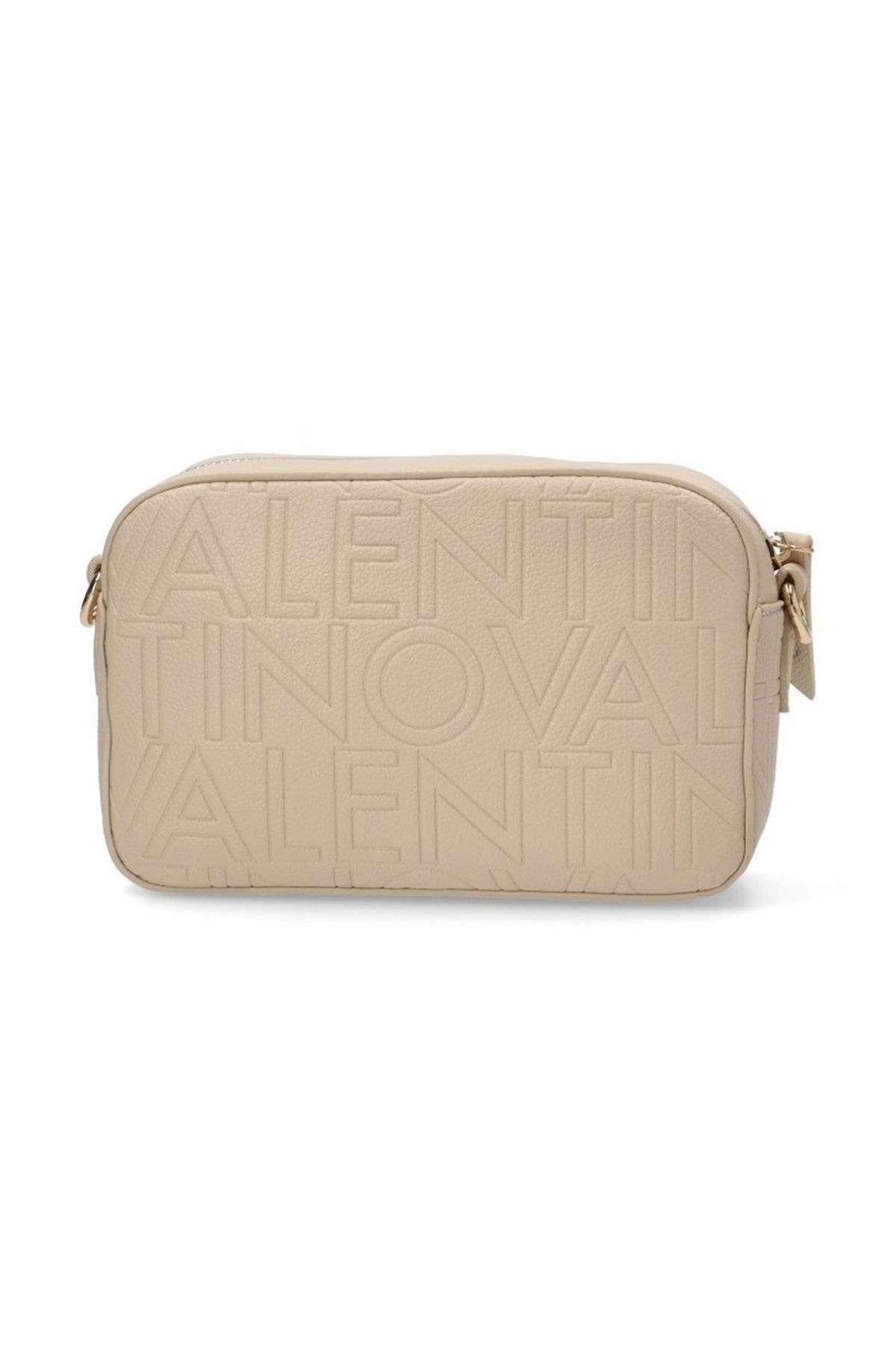VALENTINO BAGS TASCAPANE PANSY en color ECRU  (2)