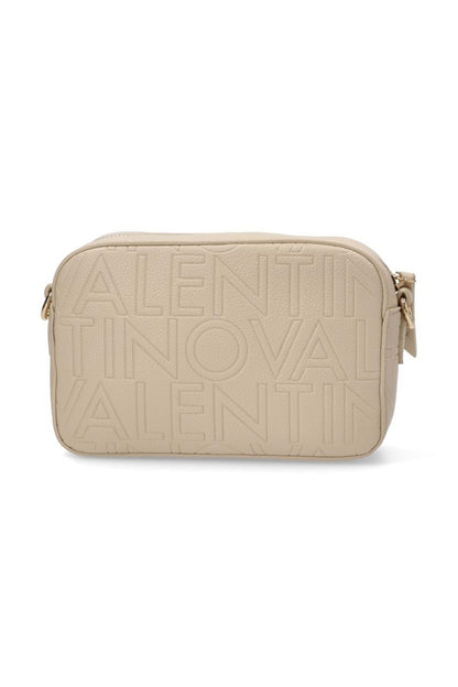 VALENTINO BAGS TASCAPANE PANSY en color ECRU  (2)