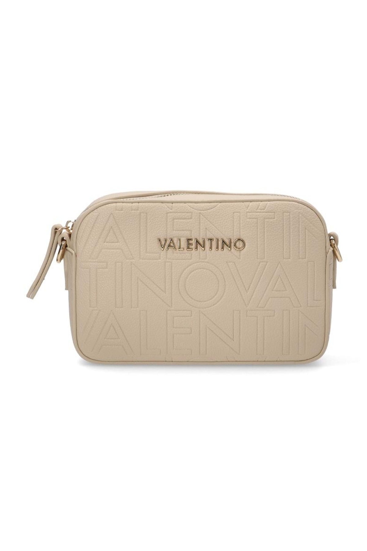 VALENTINO BAGS TASCAPANE PANSY en color ECRU  (3)