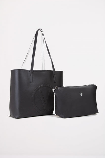 VALENTINO BAGS SELENA RE BAG en color BNCNRO  (2)