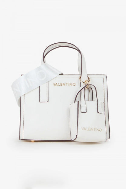 VALENTINO BAGS SAMANTHA BAG en color BLANCO  (1)
