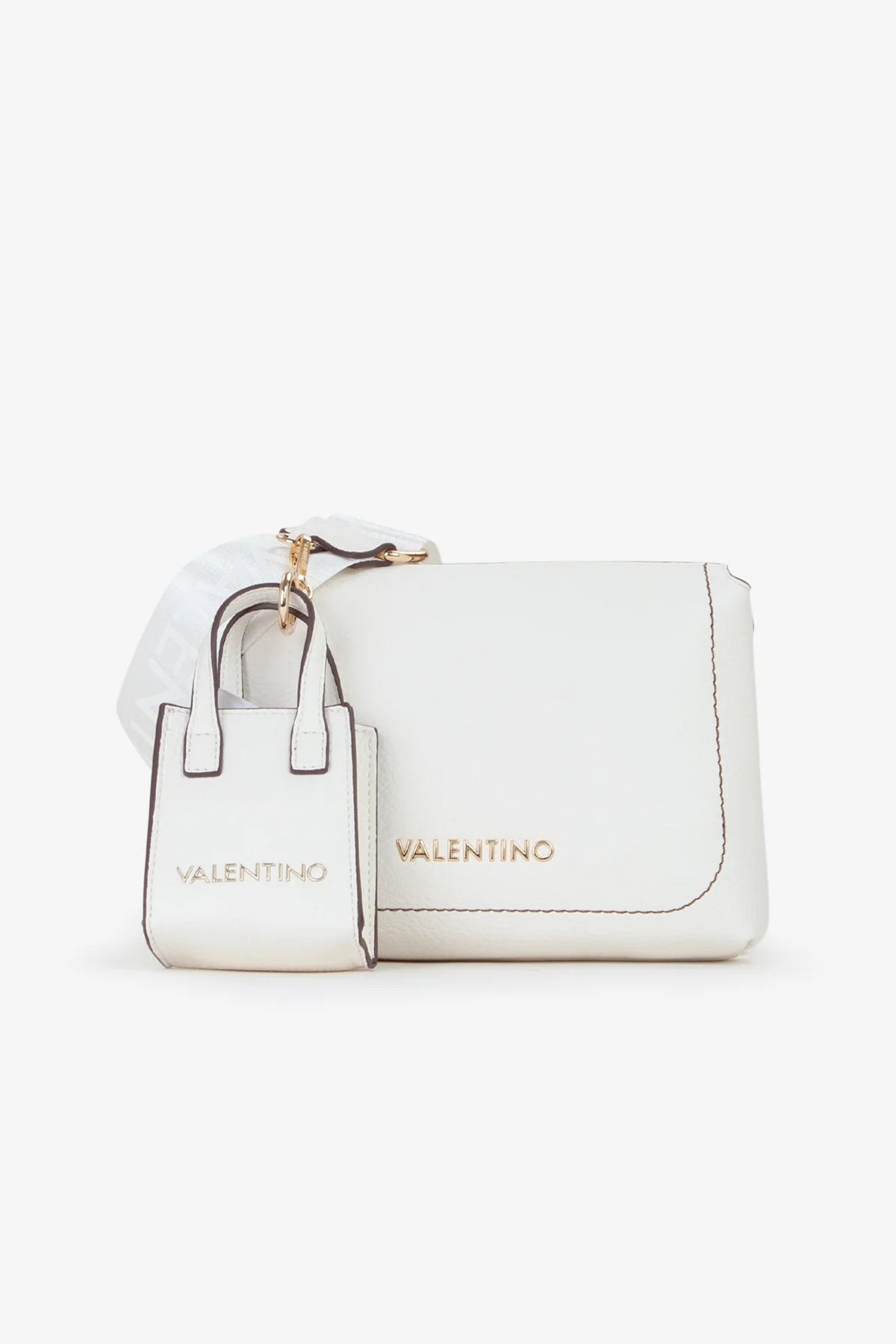 VALENTINO BAGS SAMANTHA BAG en color BLANCO  (1)