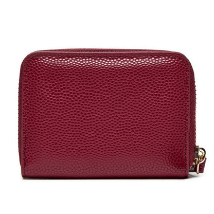 VALENTINO BAGS DIVINA WALLET en color BORDUX  (5)