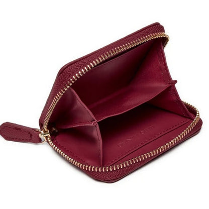VALENTINO BAGS DIVINA WALLET en color BORDUX  (6)