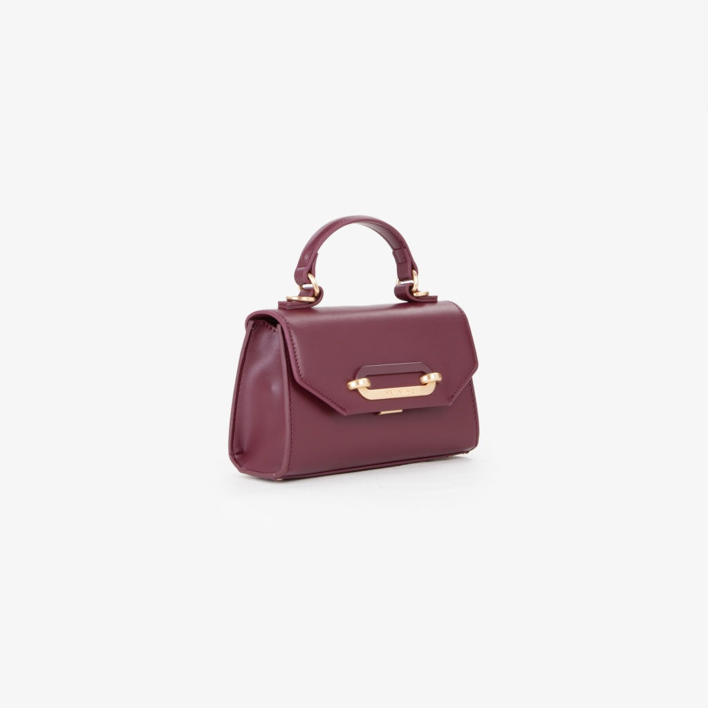 VALENTINO BAGS VBSE en color PRUGNA  (3)