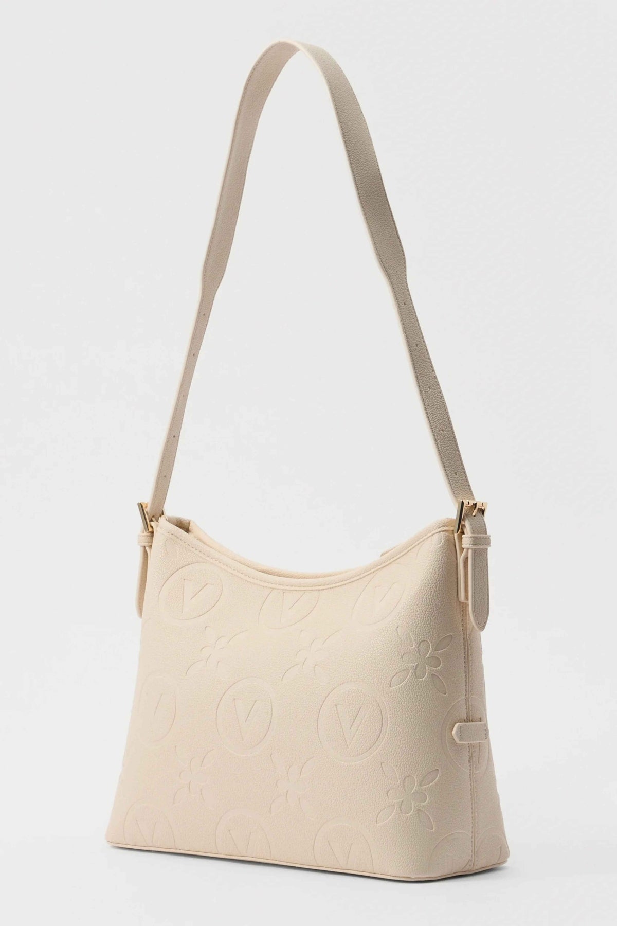 VALENTINO BAGS  SAMBA RE  en color ECRU  (2)