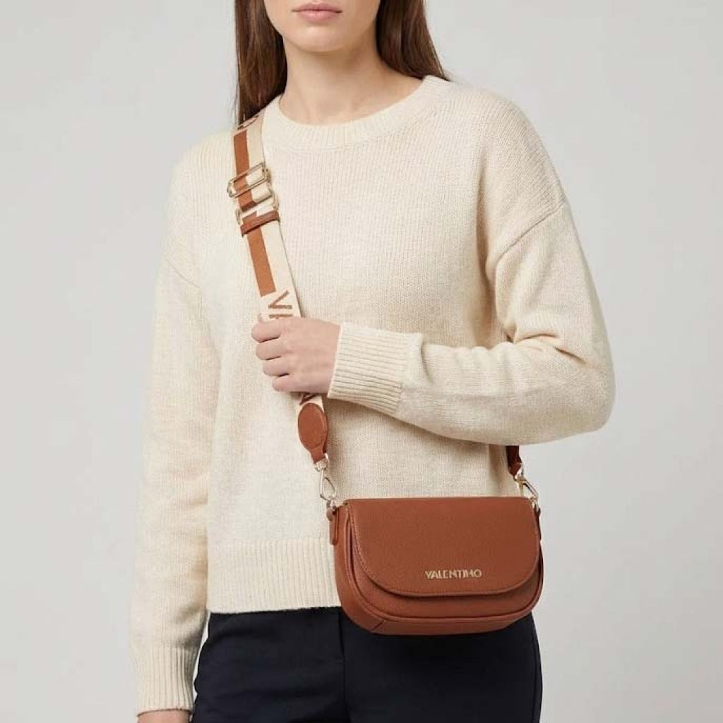 VALENTINO BAGS DORIS RE en color CUOIO  (5)