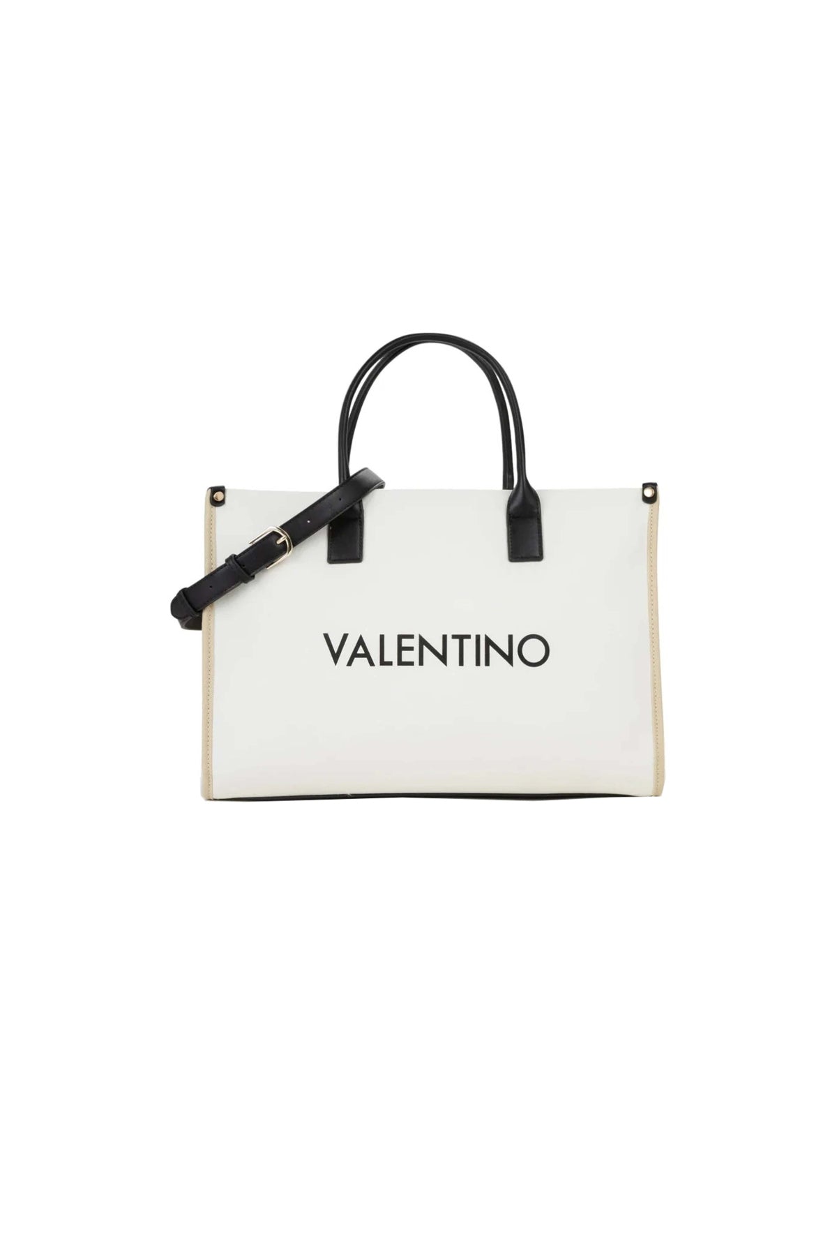 VALENTINO BAGS  BAG ACANTHA RE  en color ECRNRO  (1)