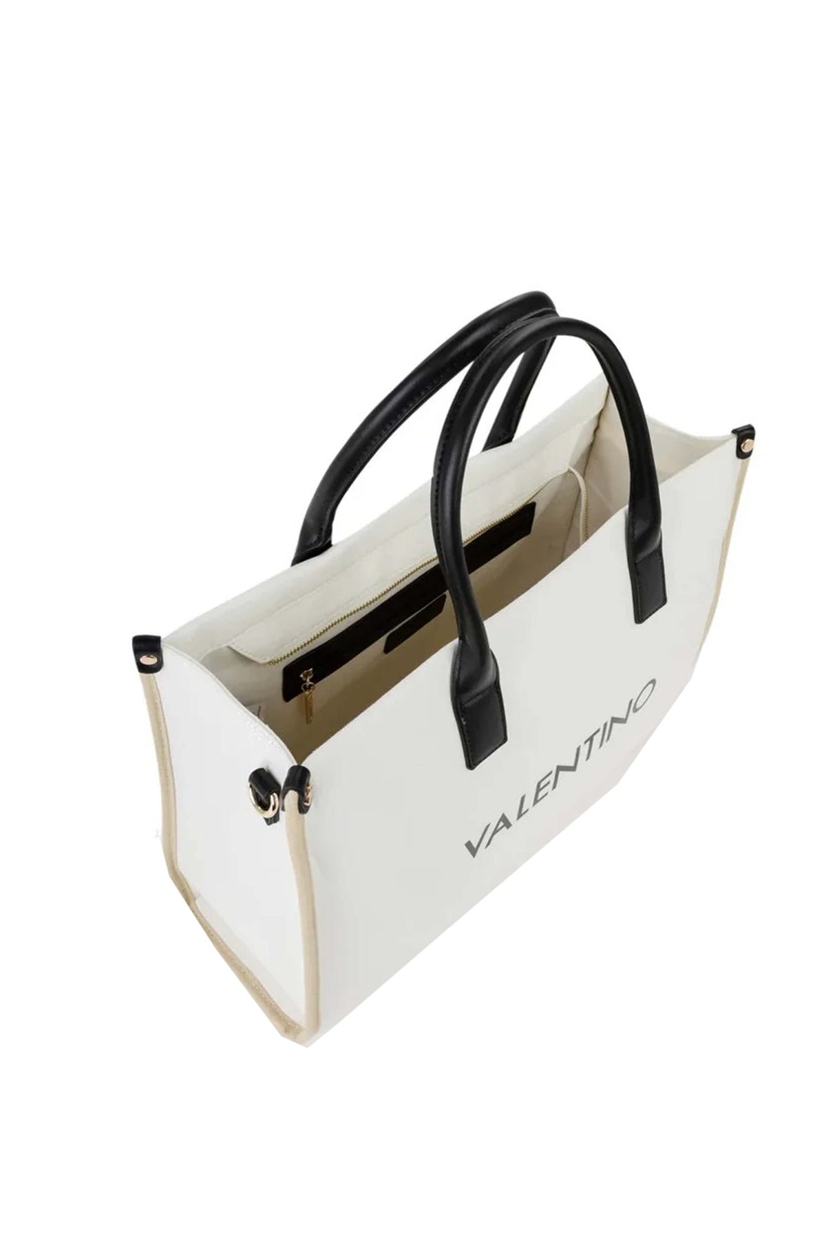 VALENTINO BAGS  BAG ACANTHA RE  en color ECRNRO  (4)