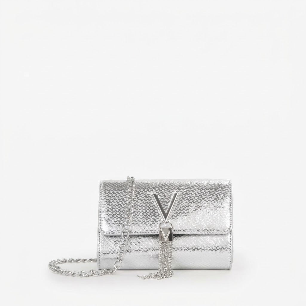 VALENTINO BAGS VBSAOSP DIVINA WI en color ARGENTO  (4)