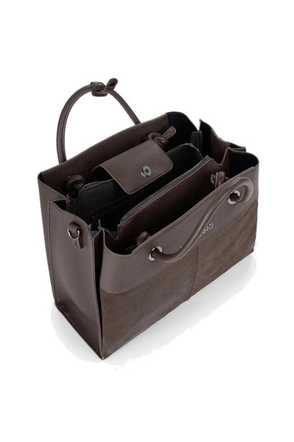 VALENTINO BAGS VBSAN ALEXIA WINT en color MORO  (3)