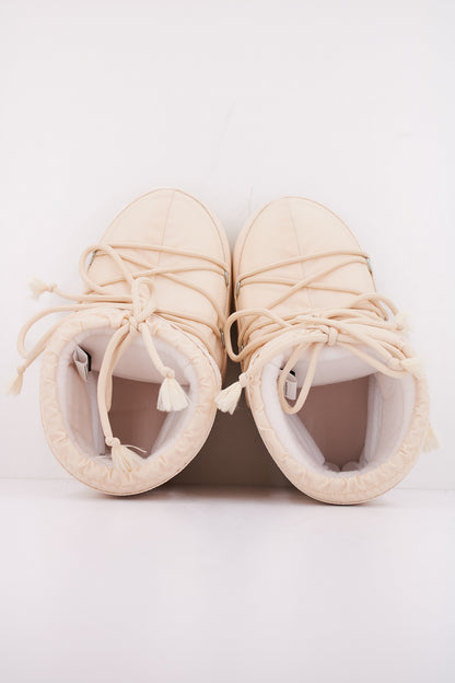 MOON BOOT MB ICON LOW NY en color CREAM  (3)