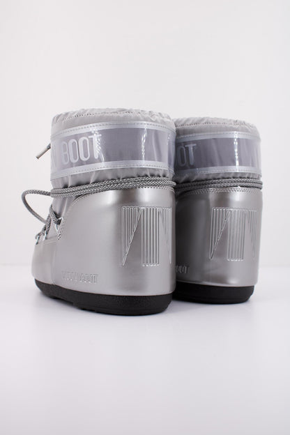 MOON BOOT MB ICON LOW GLANC en color SILVER  (4)