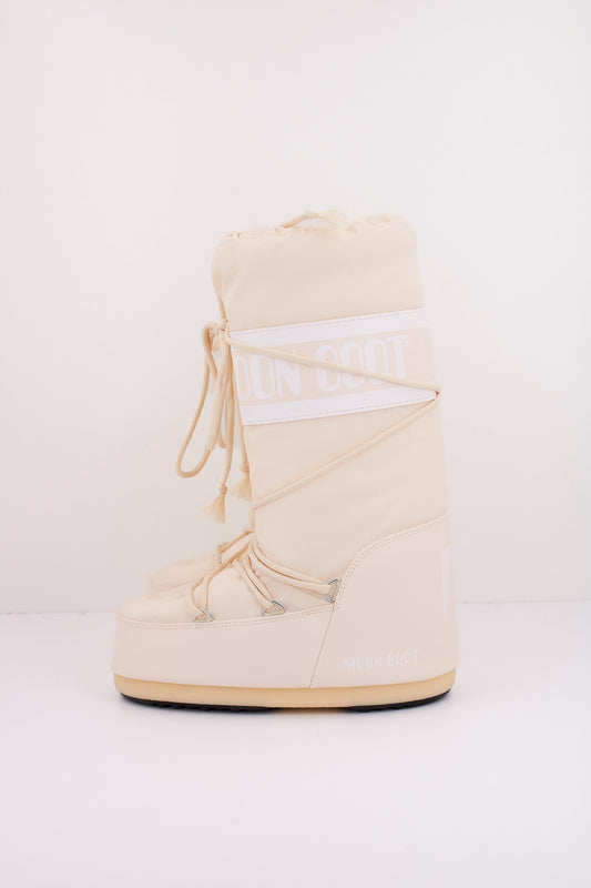 MOON BOOT MB ICON NYLON en color CREAM  (1)