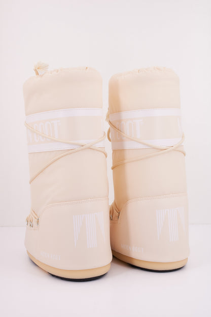 MOON BOOT MB ICON NYLON en color CREAM  (4)