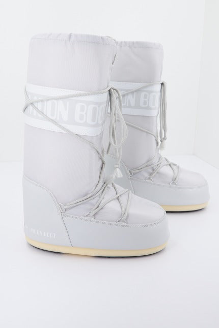MOON BOOT  ICON NYLON en color GLACGREY  (1)