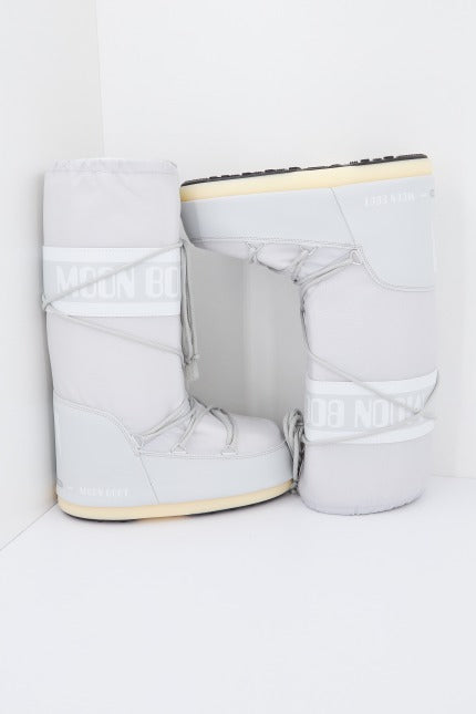 MOON BOOT  ICON NYLON en color GLACGREY  (2)