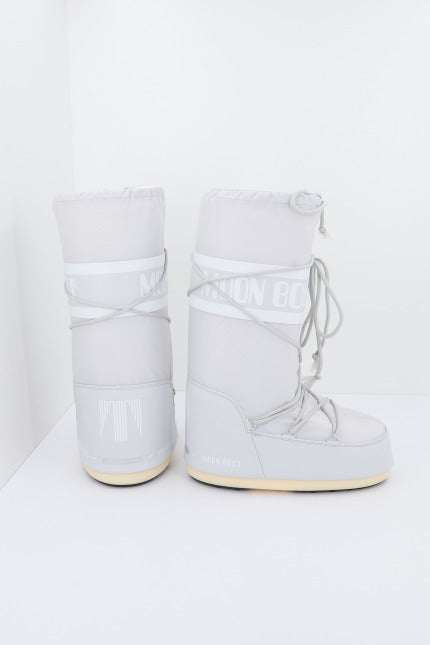 MOON BOOT  ICON NYLON en color GLACGREY  (3)