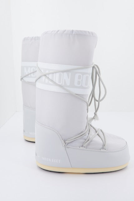 MOON BOOT  ICON NYLON en color GLACGREY  (4)