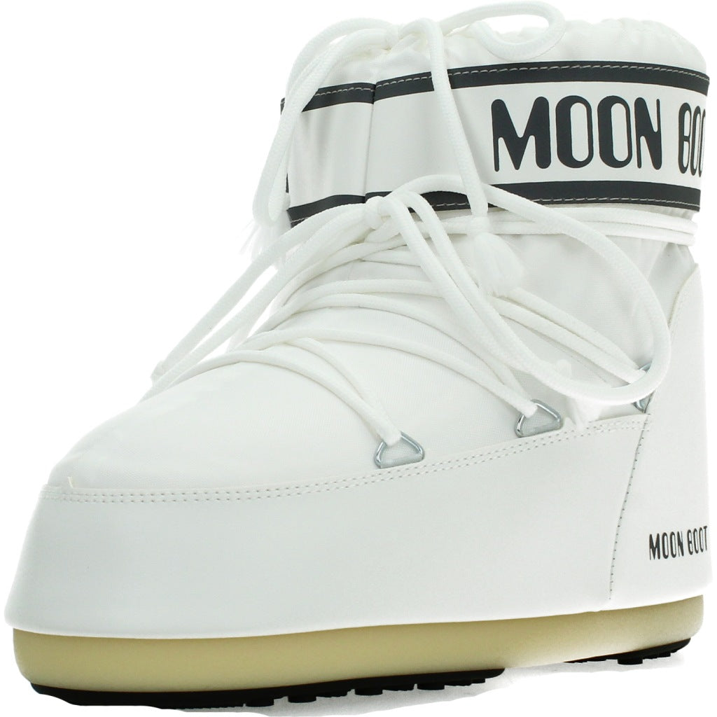 MOON BOOT  ICON LOW NYL en color WHITE  (1)
