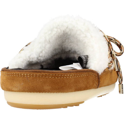 MOON BOOT  MULES SHEARL en color WHISKY  (3)
