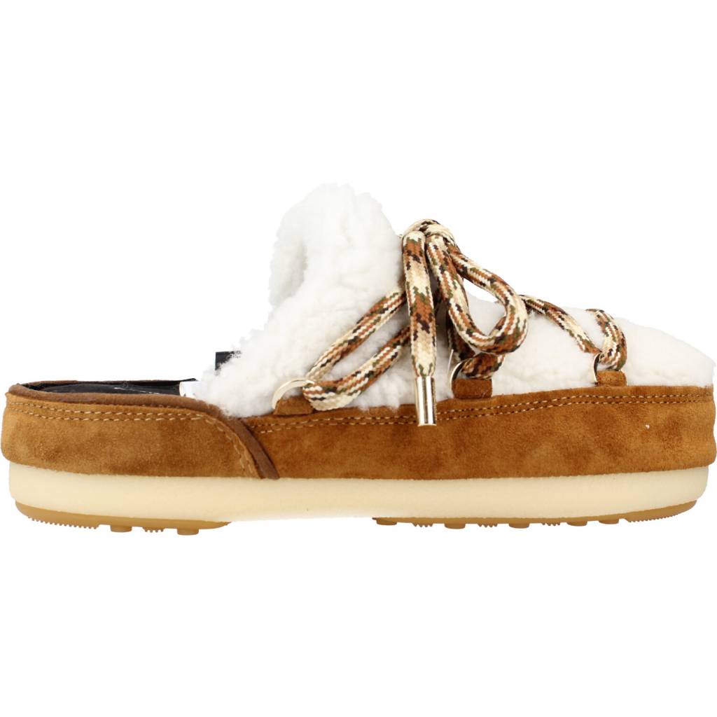 MOON BOOT  MULES SHEARL en color WHISKY  (4)