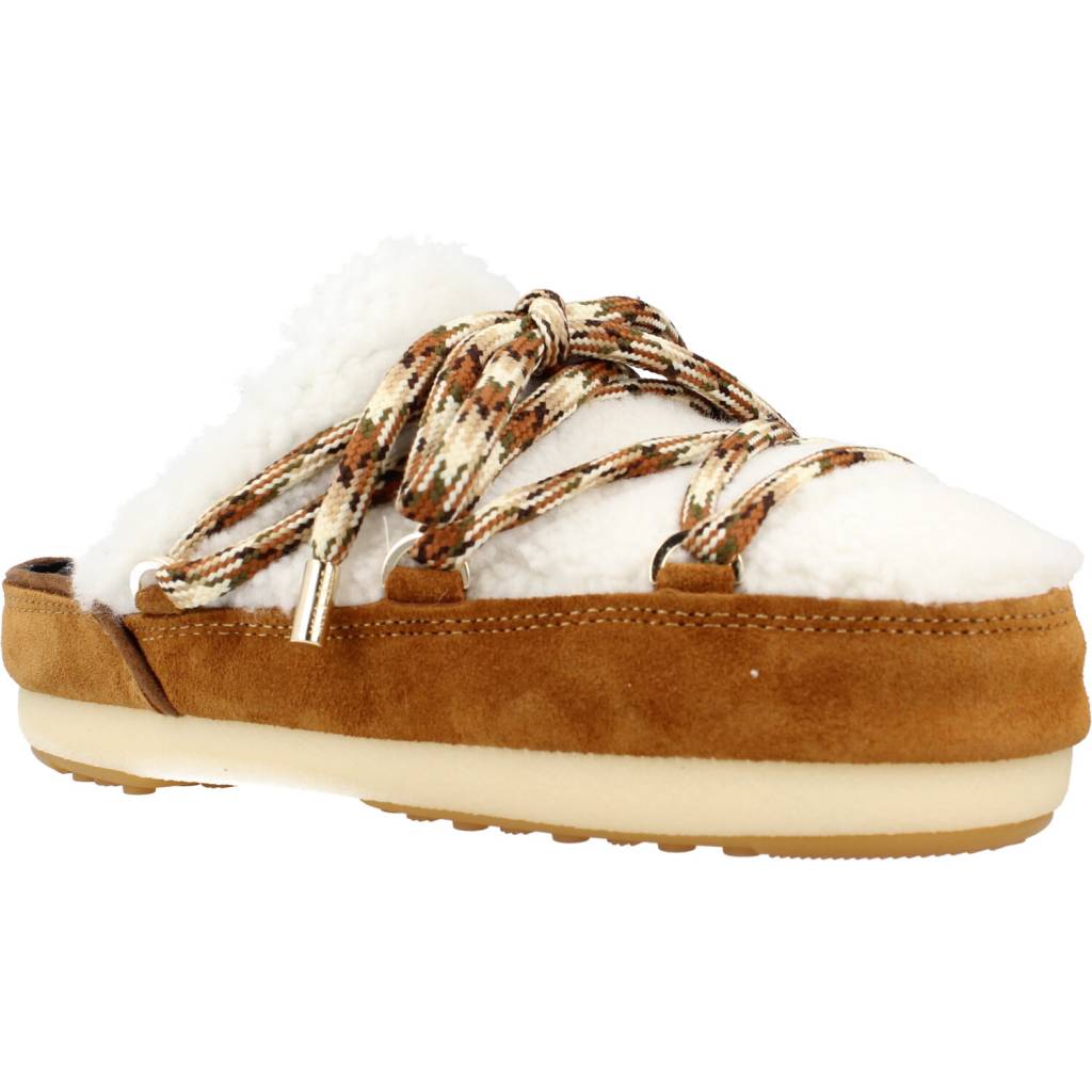 MOON BOOT  MULES SHEARL en color WHISKY  (5)