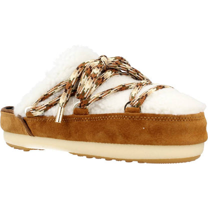 MOON BOOT  MULES SHEARL en color WHISKY  (5)