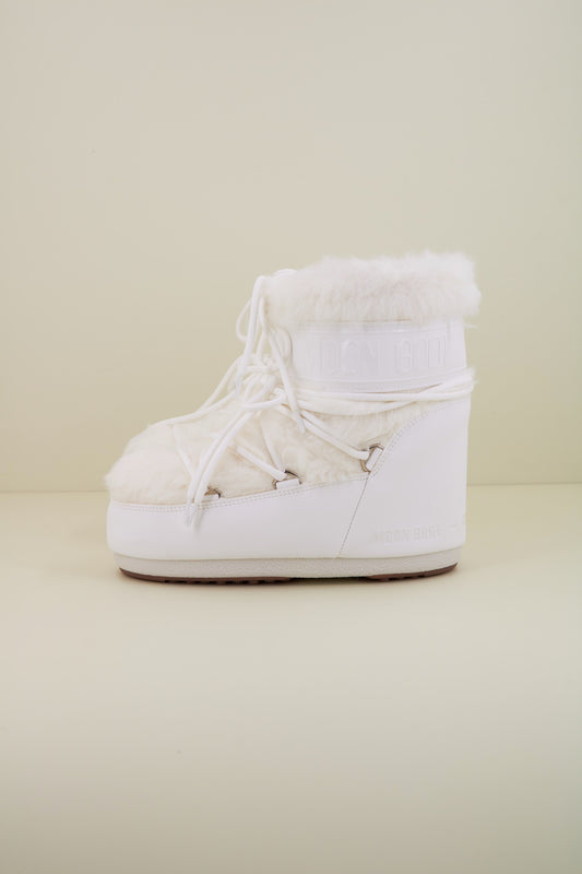 MOON BOOT MB ICON LOW FAUX FUR en color PTCLWHT  (1)