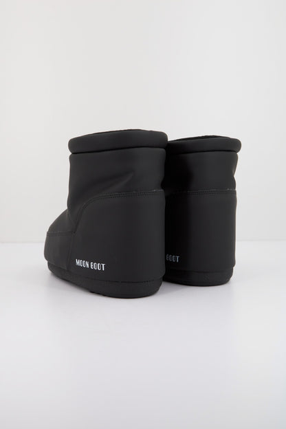 MOON BOOT MB ICON LOW NOLACE R en color BLACK  (3)
