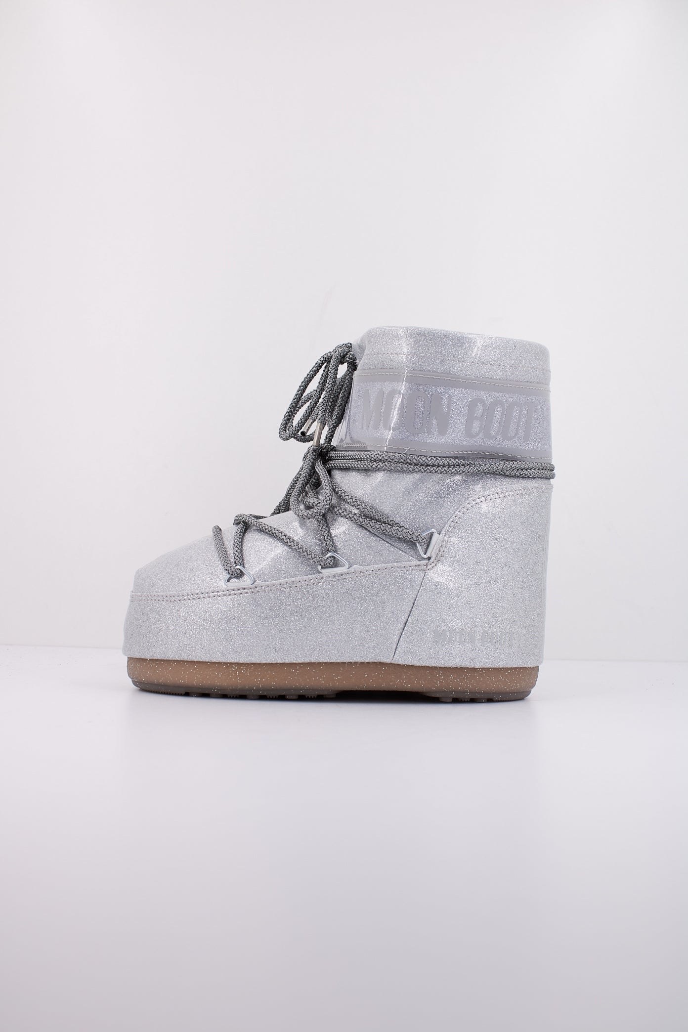 MOON BOOT MB ICON LOW GLITT en color SILVER  (1)