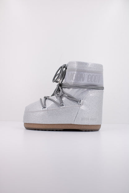 MOON BOOT MB ICON LOW GLITT en color SILVER  (1)
