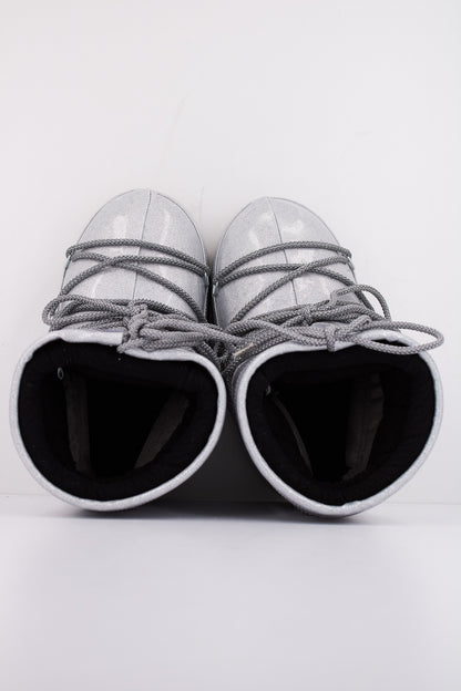 MOON BOOT MB ICON LOW GLITT en color SILVER  (3)